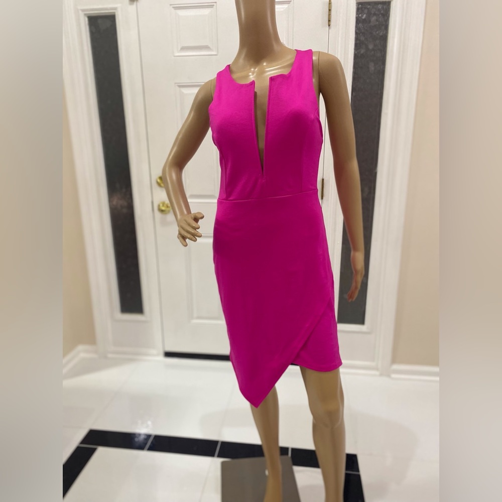 WINDSOR hot pink dress
